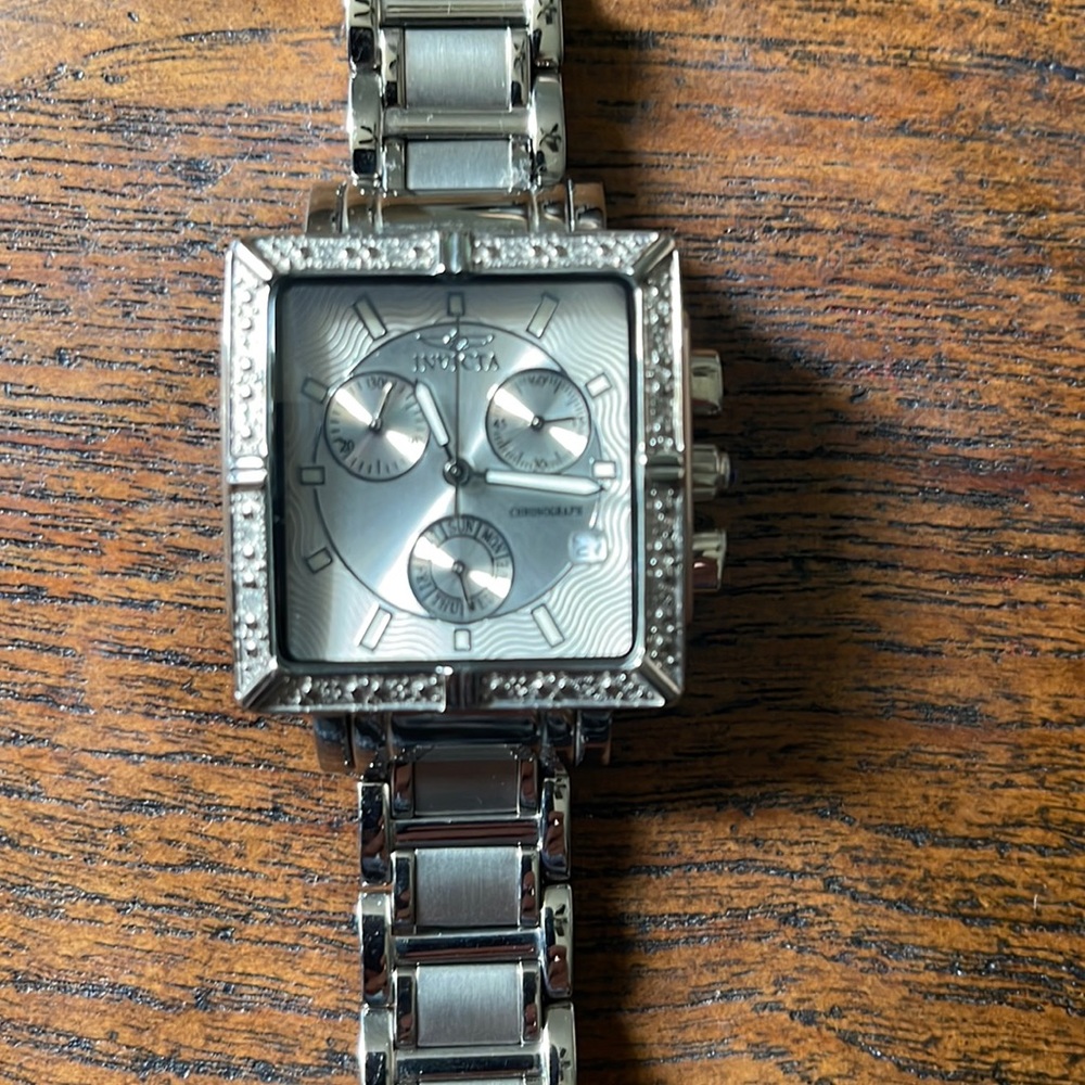 Invicta woman’s square watch